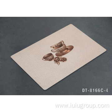 PVC Hyacinth Disposable Dining Mat